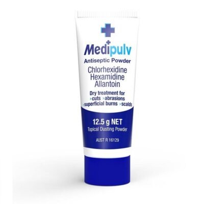 Medi Pulv Antiseptic Powder 12.5g Med One Medi Pulv Antiseptic Powder 12.5g