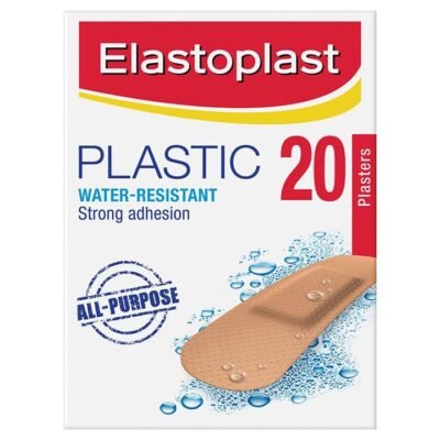 Elastoplast Plastic Strips X 20 Med One Elastoplast Plastic Strips X 20