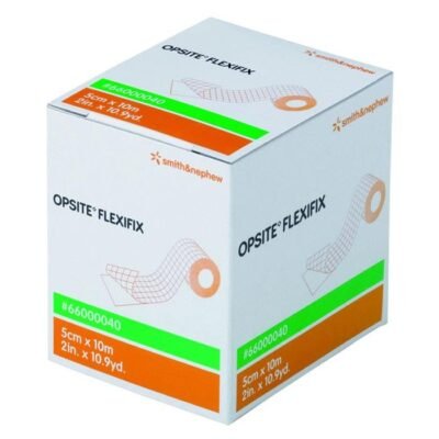 Opsite Flexifix Transparent Non-Sterile Adhesive Film Role 5cm X 10m Med One Opsite Flexifix Transparent Non-Sterile Adhesive Film Role 5cm X 10m