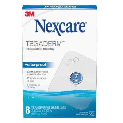 Nexcare Tegaderm Waterproof Transparent Dressing (6cm X 7cm) X 8