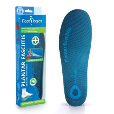 Foot Logics Plantar Fasciitis Orthotic Insoles (Medium)