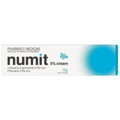 Ego Numit 5% Topical Cream 10g Med One Ego Numit 5% Topical Cream 10g
