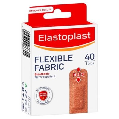 Elastoplast Flexible Fabric Strips (22mm X 72mm) X 40 Med One Elastoplast Flexible Fabric Strips (22mm X 72mm) X 40