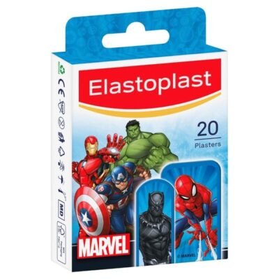 Elastoplast Marvel Plasters X 20 Med One Elastoplast Marvel Plasters X 20