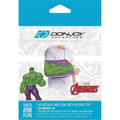 Donjoy Advantage Marvel Youth Arm Sling Hulk – Youth Med One Donjoy Advantage Marvel Youth Arm Sling Hulk - Youth