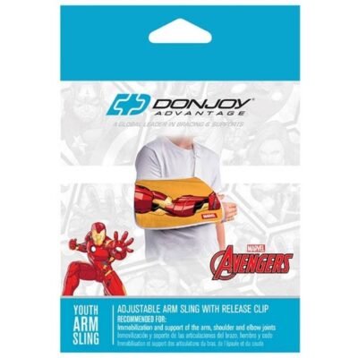 Donjoy Advantage Marvel Youth Arm Sling Iron Man – Youth Med One Donjoy Advantage Marvel Youth Arm Sling Iron Man - Youth