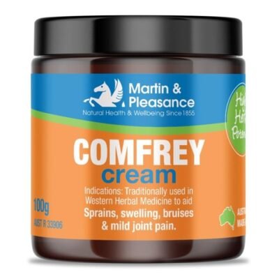 Martin & Pleasance Natural Herbal Cream – Comfrey 100g Med One Martin & Pleasance Natural Herbal Cream - Comfrey 100g
