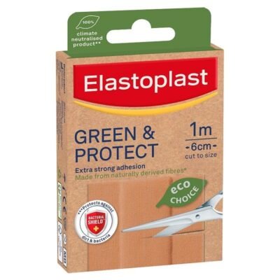 Elastoplast Green & Protect 1m X 6cm (Cut to size) Med One Elastoplast Green & Protect 1m X 6cm (Cut to size)