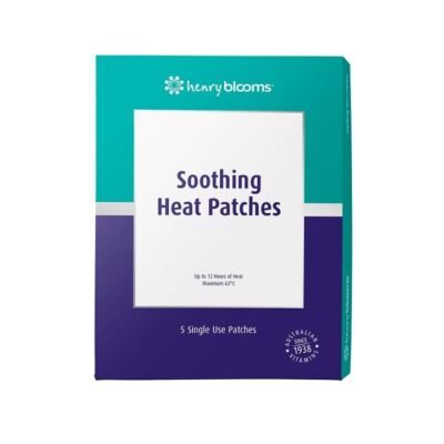 Henry Blooms Soothing Heat Patches X 5 Med One Henry Blooms Soothing Heat Patches X 5