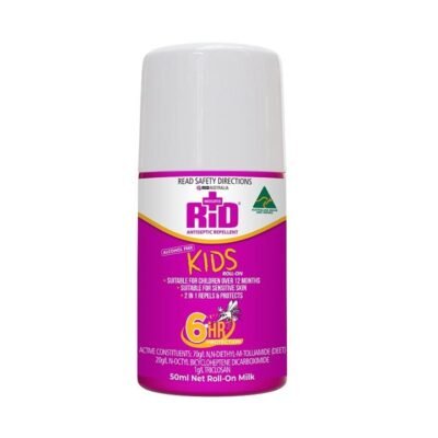 Rid Kids Antiseptic Insect Repellent Roll-On 50ml Med One Rid Kids Antiseptic Insect Repellent Roll-On 50ml