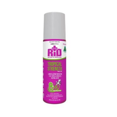 Rid Tropical Strength Antiseptic Insect Repellent Roll-On 100ml Med One Rid Tropical Strength Antiseptic Insect Repellent Roll-On 100ml
