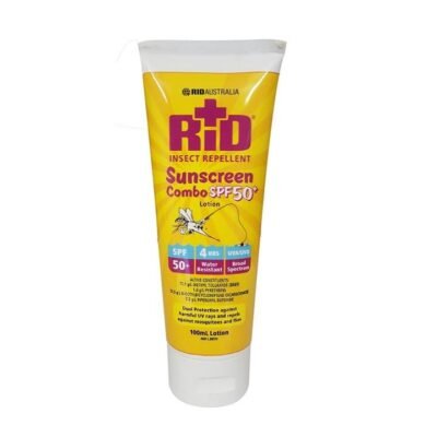 Rid Insect Repellent Sunscreen Combo SPF50+ Lotion 100ml Med One Rid Insect Repellent Sunscreen Combo SPF50+ Lotion 100ml