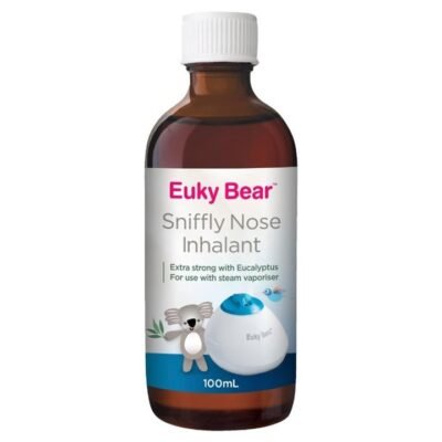 Euky Bear Sniffly Nose Inhalant 100ml Med One Euky Bear Sniffly Nose Inhalant 100ml