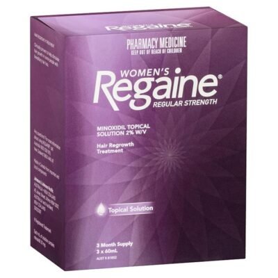 Regaine Women Solution 2% 60ml (3 Month Supply) Med One Regaine Women Solution 2% 60ml (3 Month Supply)