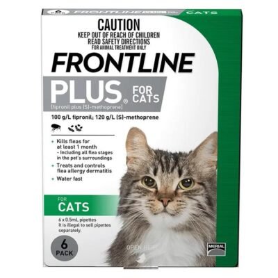 Frontline Plus For Cats – 6 Pack Med One Frontline Plus For Cats - 6 Pack