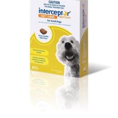Interceptor Spectrum For Small Dogs Chews X 6 Med One Interceptor Spectrum For Small Dogs Chews X 6