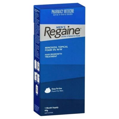 Regaine Men Extra Strength Foam 5% 60ml (1 Month Supply) Med One Regaine Men Extra Strength Foam 5% 60ml (1 Month Supply)