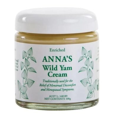Anna’s Enriched Wild Yam Cream 100g Med One Anna's Enriched Wild Yam Cream 100g