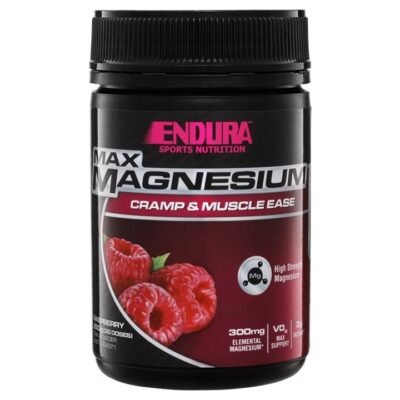 Endura Max Cramp & Muscle Ease Raspberry 260g Med One Endura Max Cramp & Muscle Ease Raspberry 260g