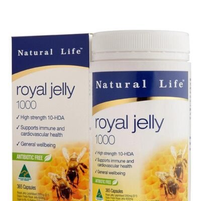 Natural Life Royal Jelly High Strength 1000mg Cap X 365 Med One Natural Life Royal Jelly High Strength 1000mg Cap X 365