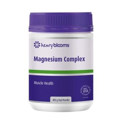 Henry Blooms Magnesium Complex Powder 400g Med One Henry Blooms Magnesium Complex Powder 400g