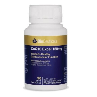 BioCeuticals CoQ10 Excel 150mg Cap X 90 Med One BioCeuticals CoQ10 Excel 150mg Cap X 90