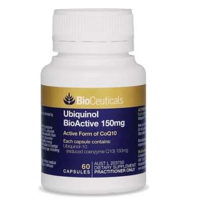 BioCeuticals Ubiquinol BioActive 150mg Cap X 60 Med One BioCeuticals Ubiquinol BioActive 150mg Cap X 60