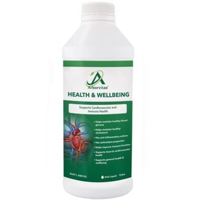 Arborvitae Health & Wellbeing Supplement 1L (Expiry 10/2025) Med One Arborvitae Health & Wellbeing Supplement 1L (Expiry 10/2025)