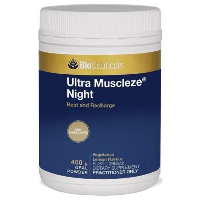 BioCeuticals Ultra Muscleze Night Powder 400g Med One BioCeuticals Ultra Muscleze Night Powder 400g