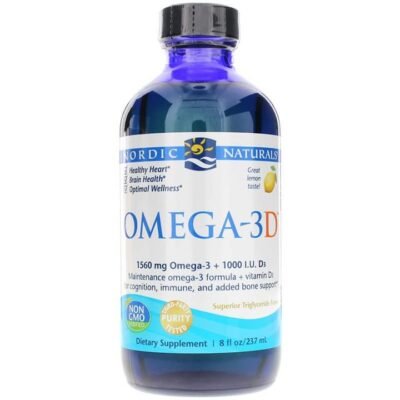 Nordic Naturals Omega-3D Liquid 237ml Med One Nordic Naturals Omega-3D Liquid 237ml