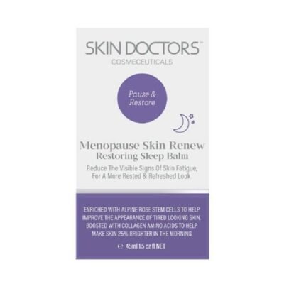 Skin Doctors Pause & Restore – Menopause Skin Renew Cooling Face Serum 45ml Med One Skin Doctors Pause & Restore - Menopause Skin Renew Cooling Face Serum 45ml