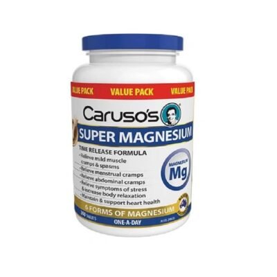 Caruso’s Super Magnesium One A Day Tab X 240 Med One Caruso's Super Magnesium One A Day Tab X 240