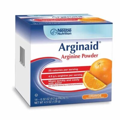 Arginaid Arginine Powder Orange Flavour Sachets X 14 (Expiry 09/2025) Med One Arginaid Arginine Powder Orange Flavour Sachets X 14 (Expiry 09/2025)