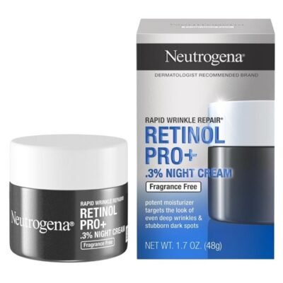 Neutrogena Rapid Wrinkle Repair Retinol Pro+ 0.3% Night Cream 48g Med One Neutrogena Rapid Wrinkle Repair Retinol Pro+ 0.3% Night Cream 48g