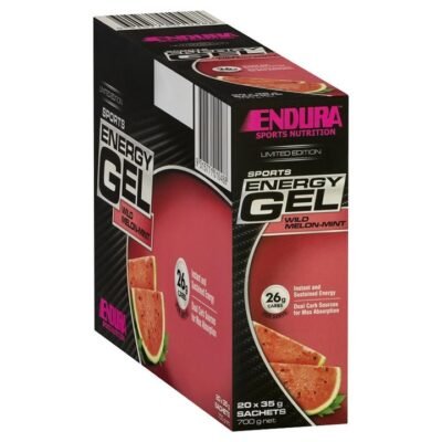 Endura Sports Energy Gel (Wild Melon Mint) 35g X 20 Med One Endura Sports Energy Gel (Wild Melon Mint) 35g X 20