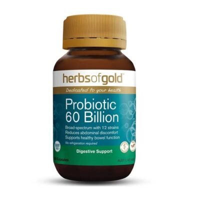 Herbs of Gold Probiotic 60 Billion Cap X 60 Med One Herbs of Gold Probiotic 60 Billion Cap X 60