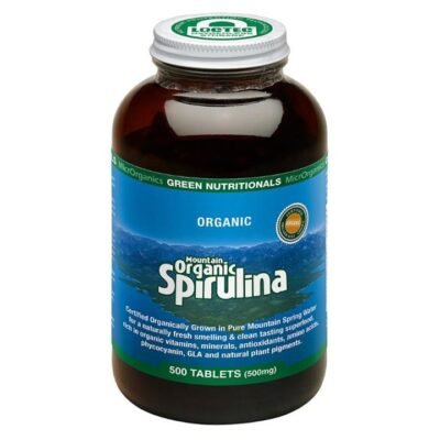 Green Nutritionals Mountain Organic Spirulina Tab X 500 Med One Green Nutritionals Mountain Organic Spirulina Tab X 500