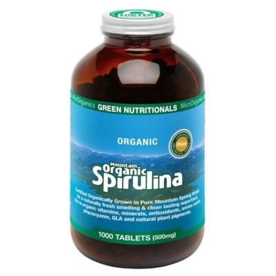 Green Nutritionals Mountain Organic Spirulina Tab X1000 Med One Green Nutritionals Mountain Organic Spirulina Tab X1000