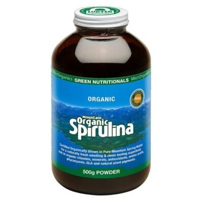 Green Nutritionals Mountain Organic Spirulina Powder 500g