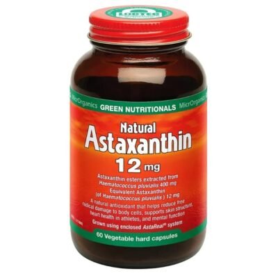 Green Nutritionals Natural Astaxanthin 12mg Cap X 60 Med One Green Nutritionals Natural Astaxanthin 12mg Cap X 60