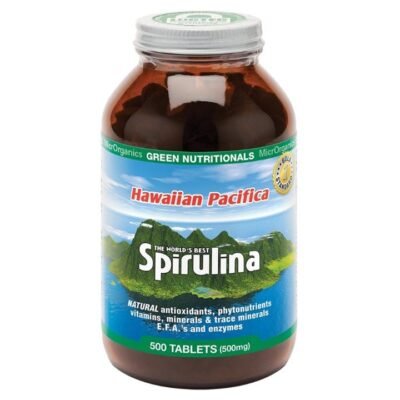 Green Nutritionals Hawaiian Pacifica Spirulina Tab X 500 Med One Green Nutritionals Hawaiian Pacifica Spirulina Tab X 500