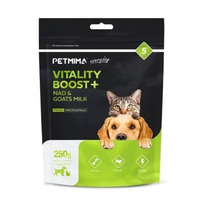 Petmima Vitality Boost + NAD & Goats Milk Powder 250g Med One Petmima Vitality Boost + NAD & Goats Milk Powder 250g