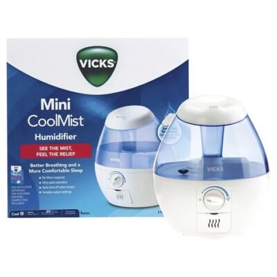 Vicks Mini Cool Mist Humidifier Med One Vicks Mini Cool Mist Humidifier