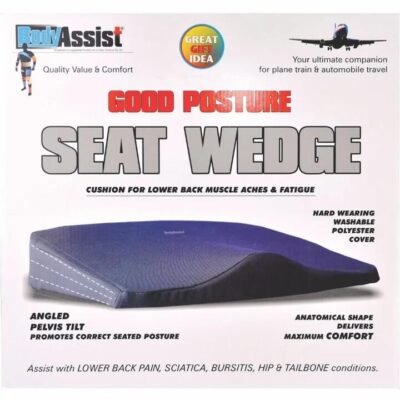 BodyAssist Deluxe Seat Wedge Cushion Med One BodyAssist Deluxe Seat Wedge Cushion