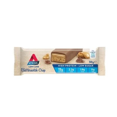 Atkins Butterscotch Crisp Bars 50g X 15
