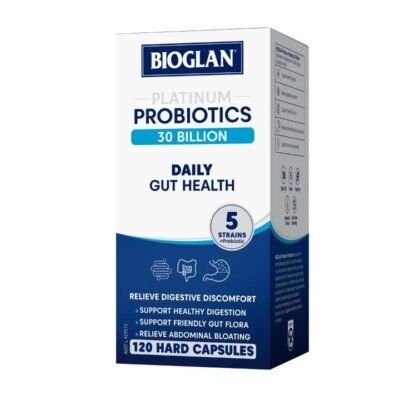 Bioglan Platinum Probiotics 30 Billion Cap X 120 Med One Bioglan Platinum Probiotics 30 Billion Cap X 120