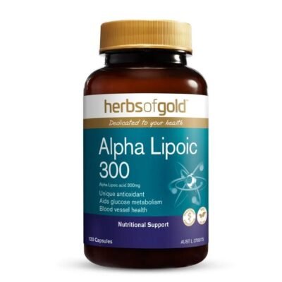 Herbs of Gold Alpha Lipoic 300 Cap X 120 Med One Herbs of Gold Alpha Lipoic 300 Cap X 120