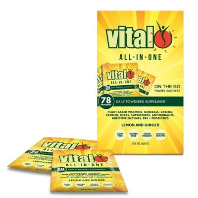 Vital All In One – Lemon & Ginger Sachets 11g X 30 Med One Vital All In One - Lemon & Ginger Sachets 11g X 30