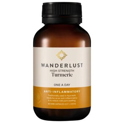 Wanderlust High Strength Turmeric Cap X 60 Med One Wanderlust High Strength Turmeric Cap X 60