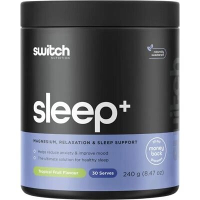 Switch Nutrition Sleep+ Magnesium - Tropical Fruit 240g